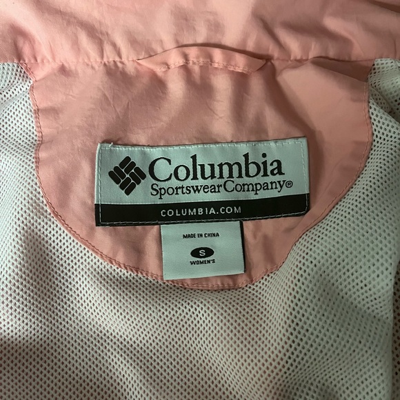 Y2K COLUMBIA PINK WINDBREAKER - Picture 3 of 5
